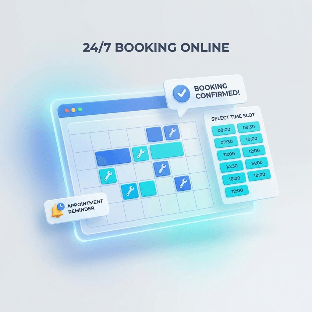 Let Customers Book While You Work